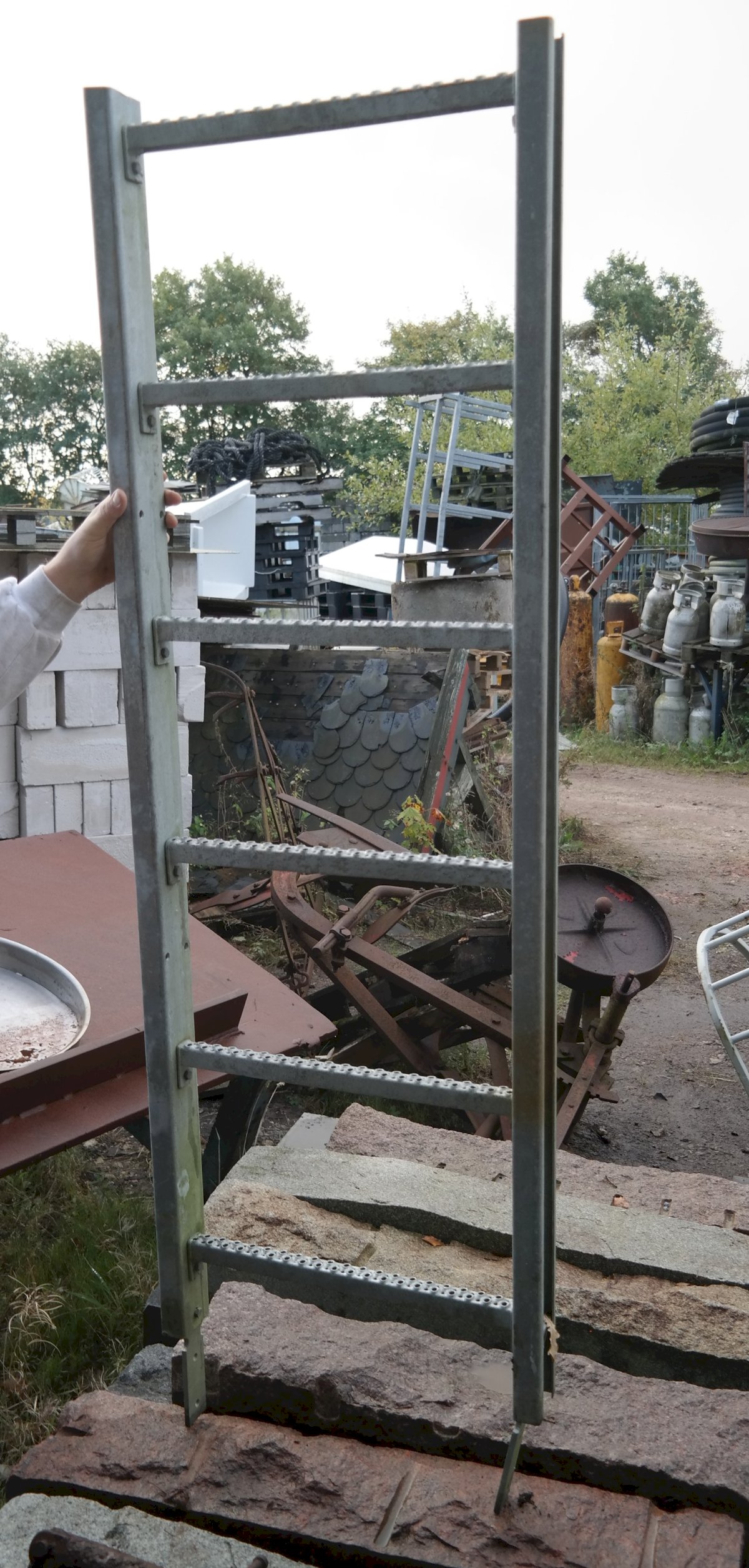 Brugt stige fra restlager