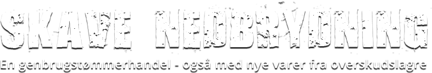 Skave Nedbrydning A/S - Leverandør af brugte byggematerialer til private og erhverv